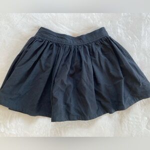 Custom made Gabardine Black Women's Skirt